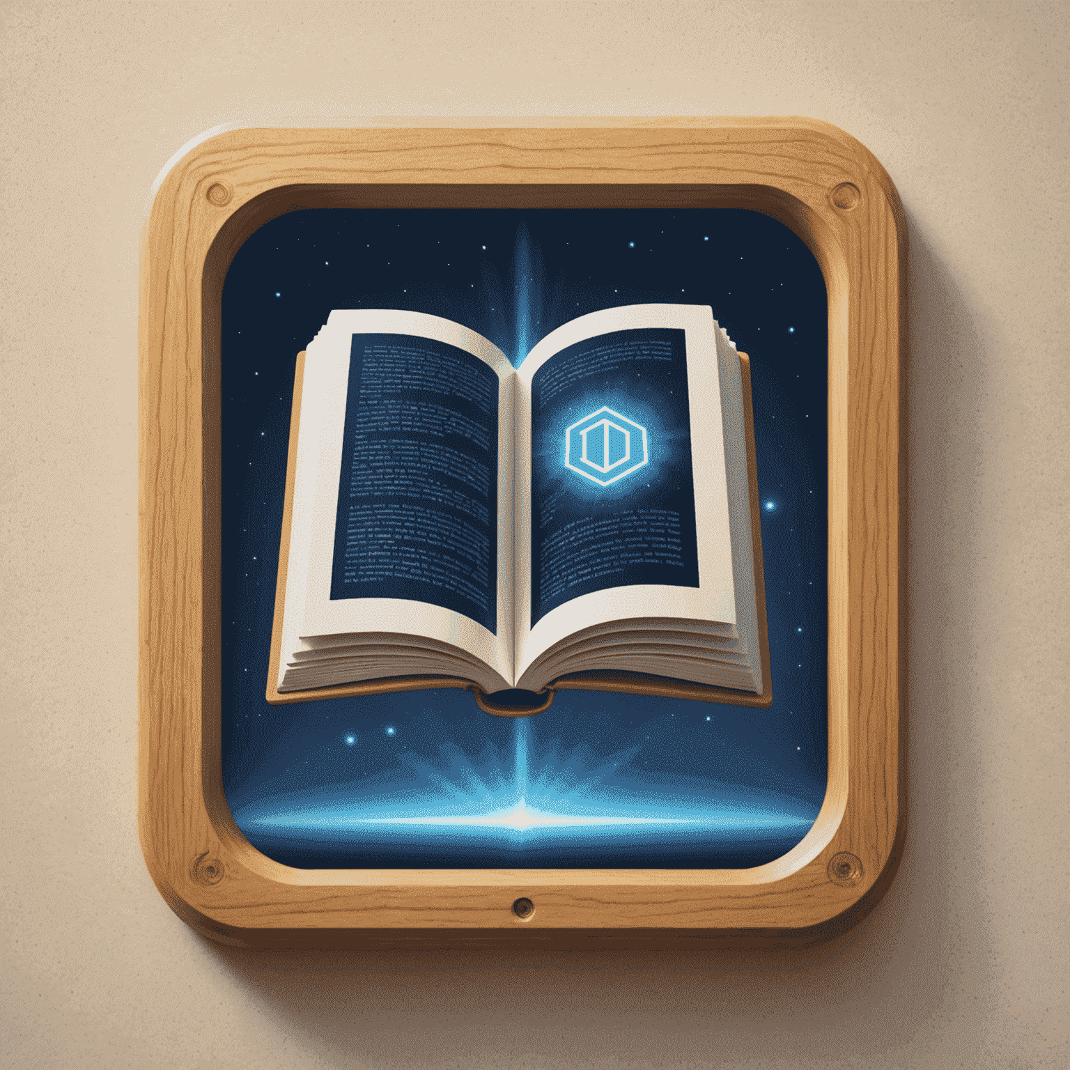 Calibluu logo featuring an electronic book icon