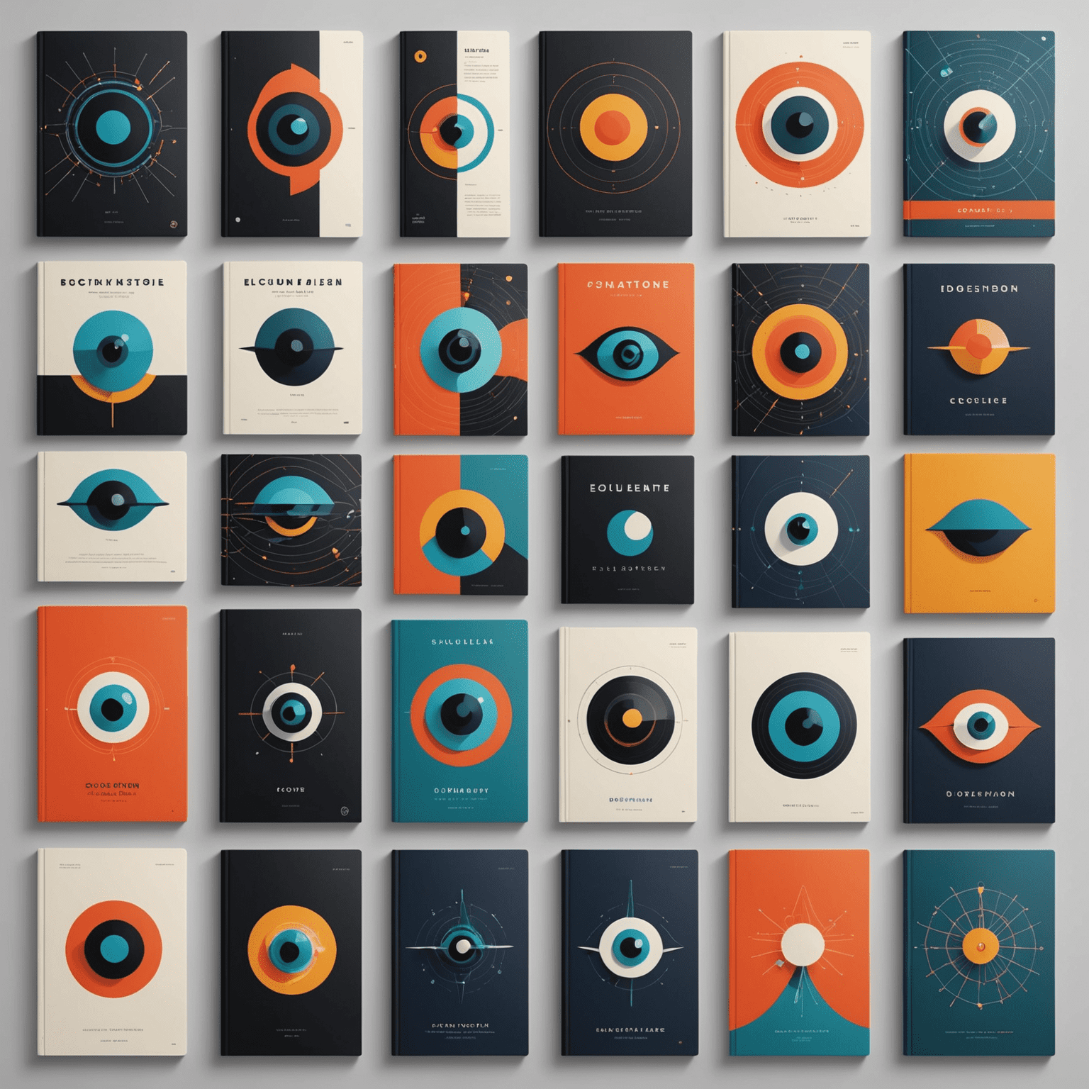 A collage of various eye-catching electron book covers, showcasing different styles, genres, and design elements. The covers range from minimalist to elaborate, demonstrating the versatility of our design services.